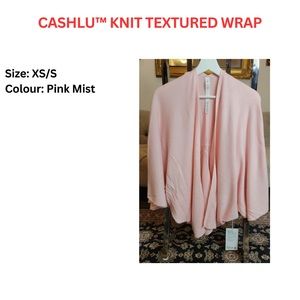 Lululemon Cashlu Knit Wrap